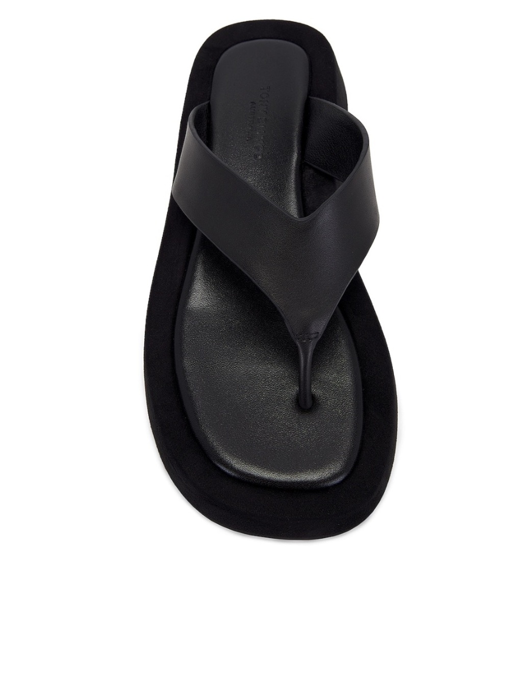 Tony Bianco Ives Sandal in Black Como